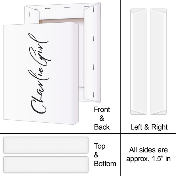 Custom Design - 8x10 - Canvas Print - Approval