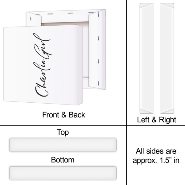 Custom Design - 12x12 - Canvas Print - Approval