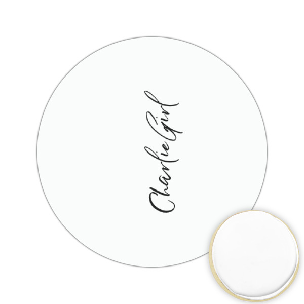 Custom Design Your Own Printed Cookie Topper - 2.15"