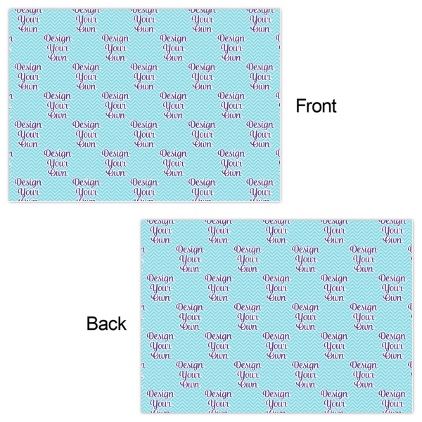 Custom Design - Wrapping Paper Sheet - Double Sided - Front & Back