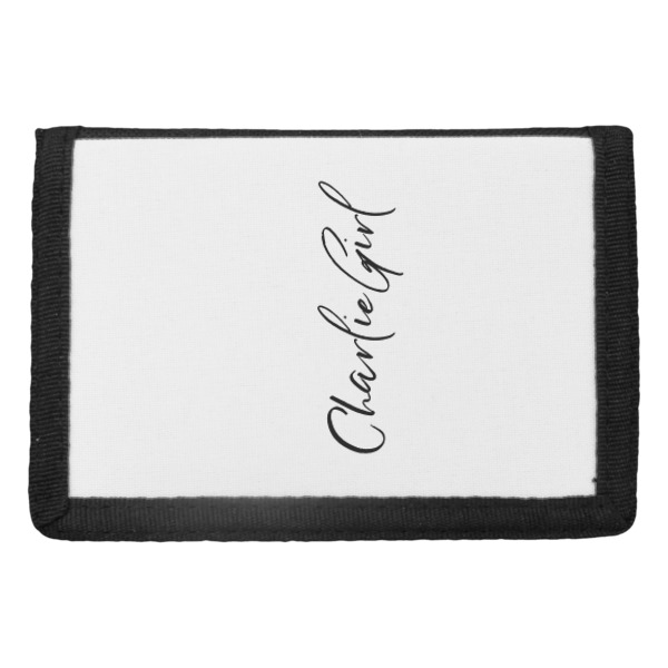 Custom Design Your Own Trifold Wallet