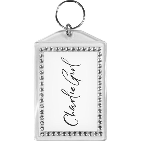Custom Design Your Own Bling Keychain