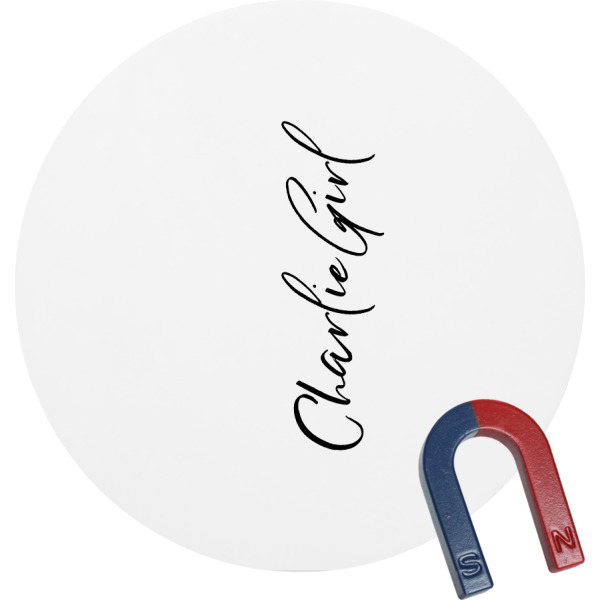 Custom Design Your Own Round Fridge Magnet