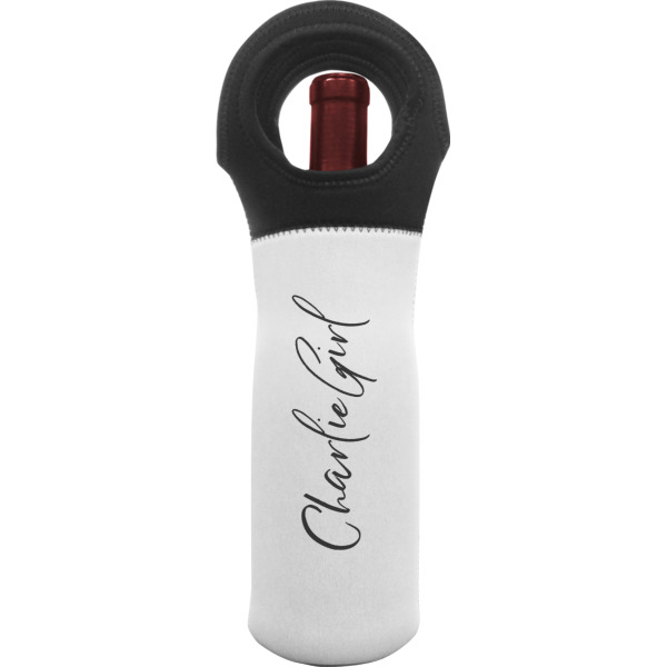 Custom Design Your Own Wine Tote Bag