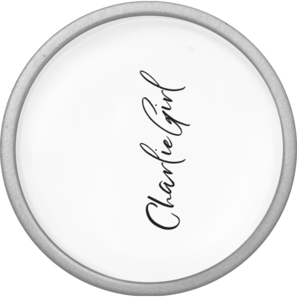 Custom Design - Cabinet Knob - Nickel - Front