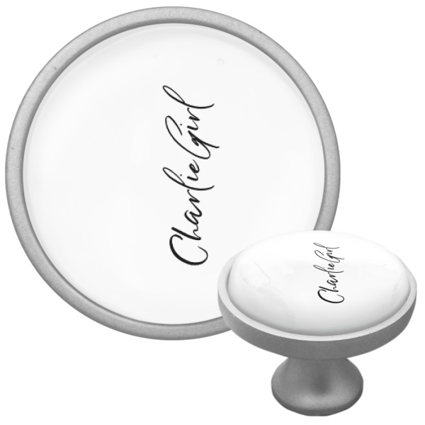 Custom Design - Cabinet Knob - Nickel - Multi Angle