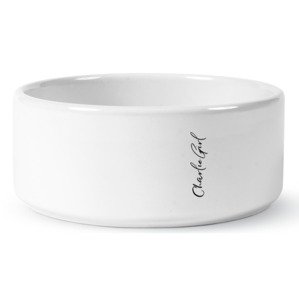 Custom Design Your Own Ceramic Dog Bowl