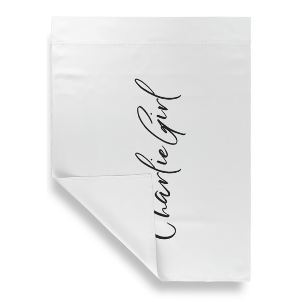 Custom Design - Garden Flags - Large - Double Sided - FRONT FOLDED