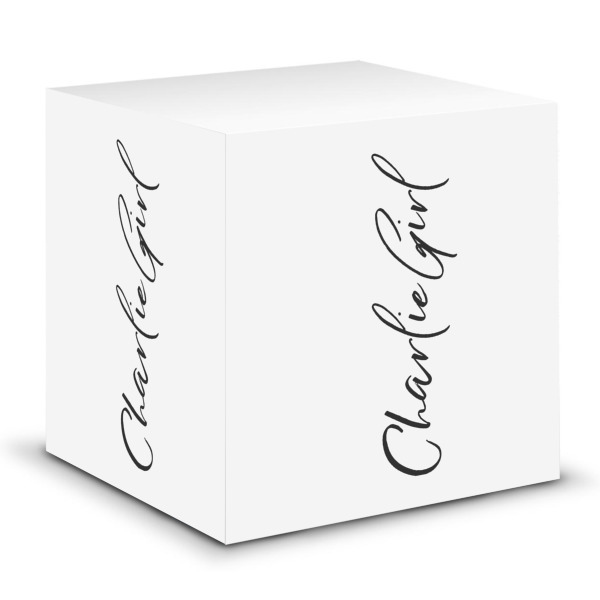 Custom Design Your Own Sticky Note Cube