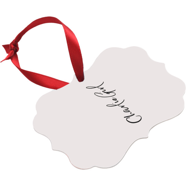 Custom Design - Christmas Ornament (Angle View)