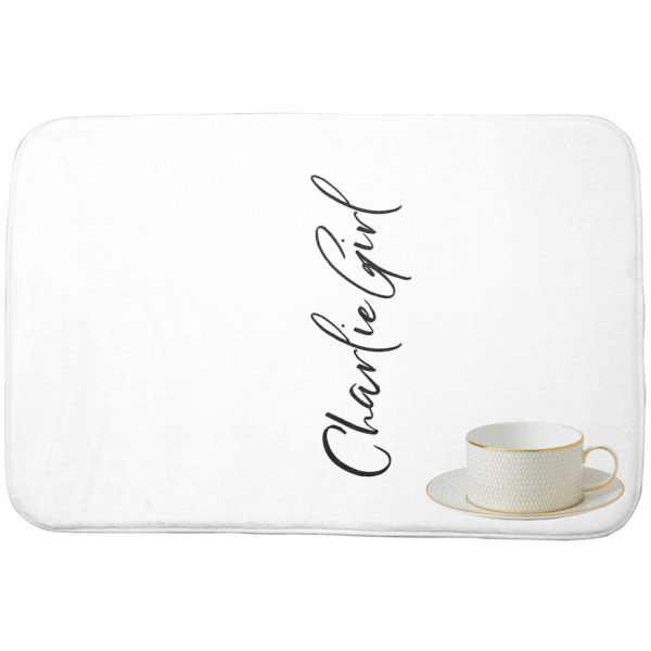 Custom Design - Dish Drying Mat - with cup