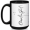 Design Your Own 15 oz Coffee Mug - Black