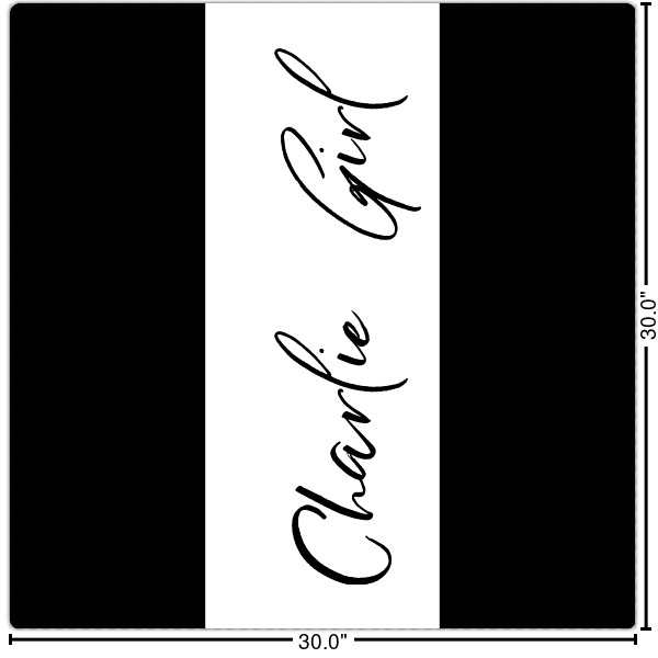 Custom Design Your Own Square Decal - XLarge