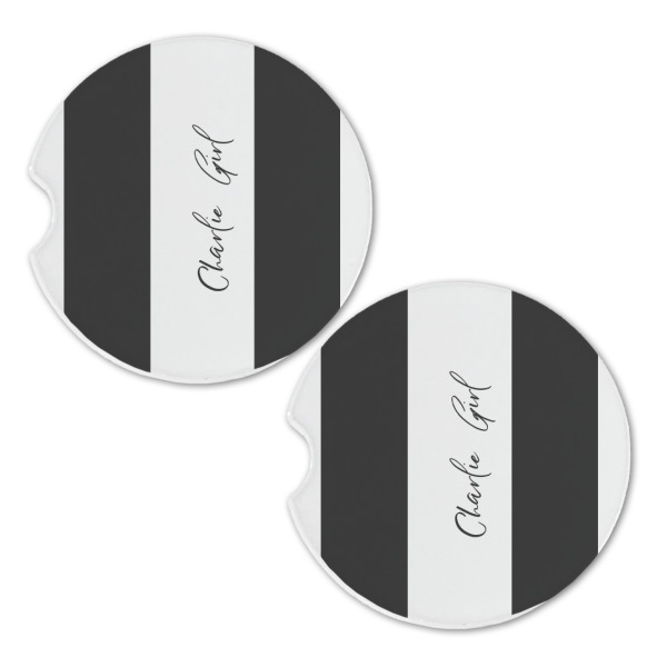 Custom Design - Sandstone Car Coasters - Set of 2