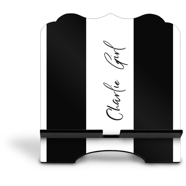 Custom Design - Stylized Tablet Stand - Front without iPad