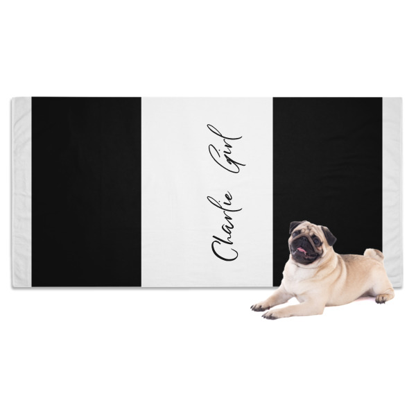 Custom Design Your Own Dog Towel
