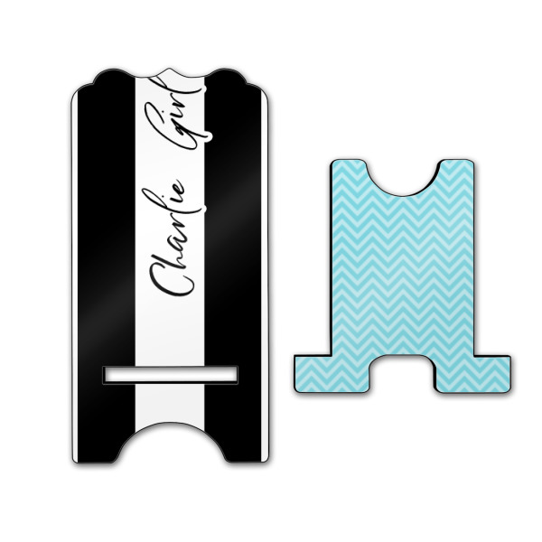 Custom Design - Stylized Phone Stand - Front & Back - Large