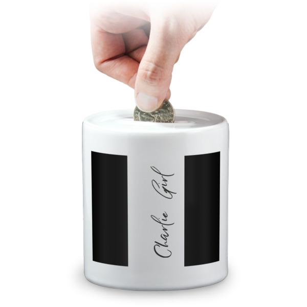 Custom Design Your Own Coin Bank