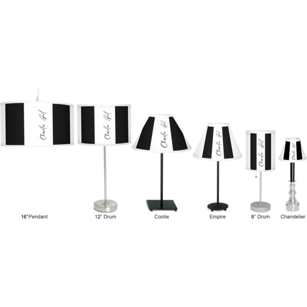 Custom Design - Lamp Full View Size Comparison