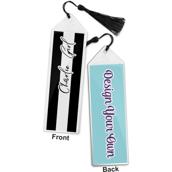 Custom Design - Bookmark w/ Tassel - Front and Back