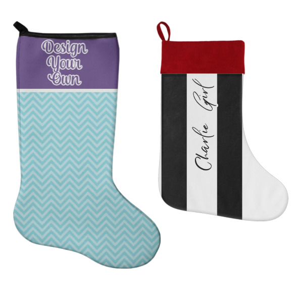 Custom Design - Stockings - Side by Side compare