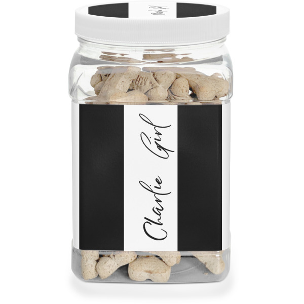 Custom Design Your Own Dog Treat Jar