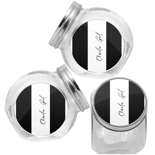 Custom Design - Puppy Treat Jar - Top Left Right