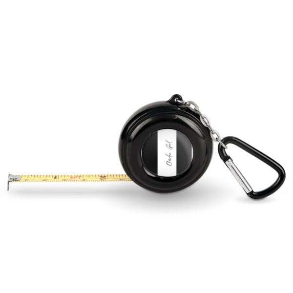 Custom Design Your Own Pocket Tape Measure - 6 Ft w/ Carabiner Clip