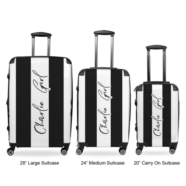 Custom Design - Luggage Bags all sizes - With Handle