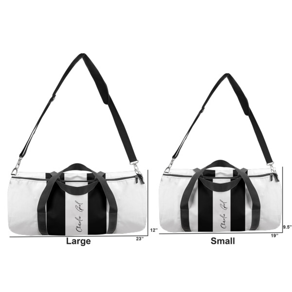 Custom Design - Duffle Bag Small and Large