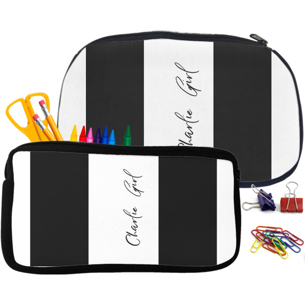 Custom Design - Pencil / School Supplies Bags Small and Medium