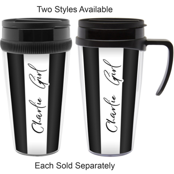 Custom Design - Acrylic Travel Mugs - With & Without Handle