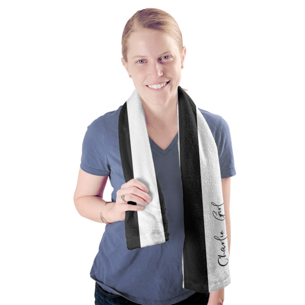 Custom Design - Sport Towel - Exercise use - Model