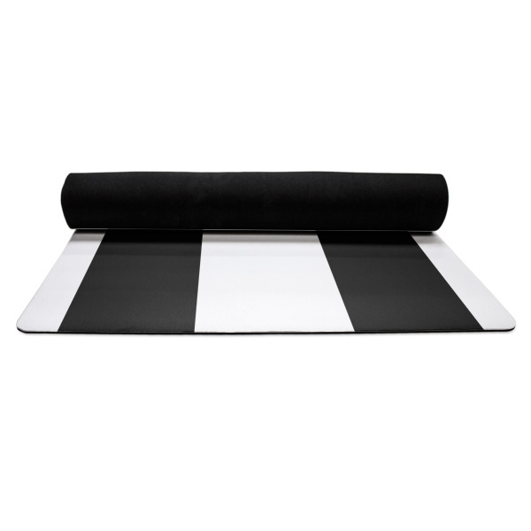 Custom Design - Yoga Mat Rolled up Black Rubber Backing