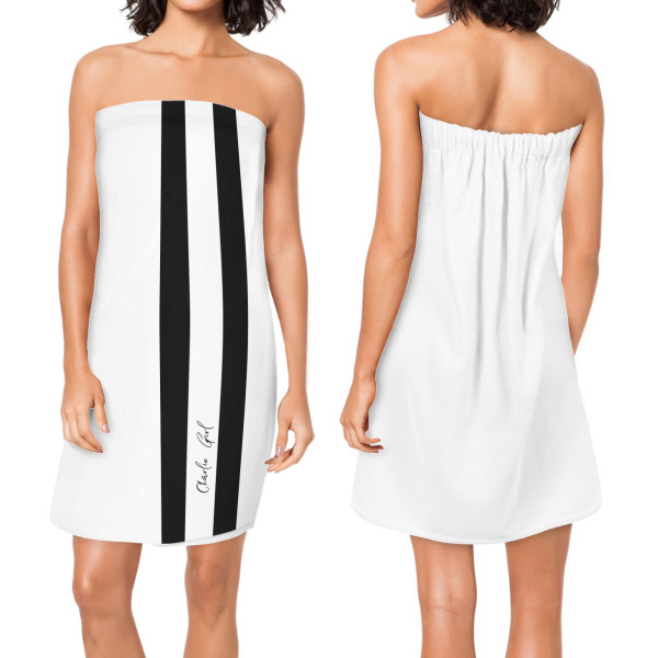 Custom Design - Custom Bath Wrap - Front & Back View