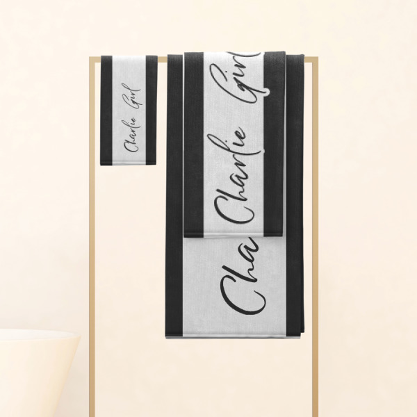 Custom Design - Personalized Towel Set