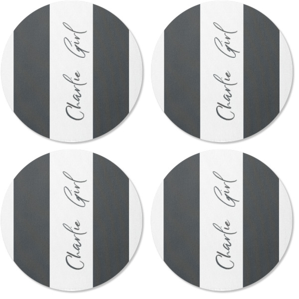 Custom Design - Coaster Round Rubber Back - Apvl