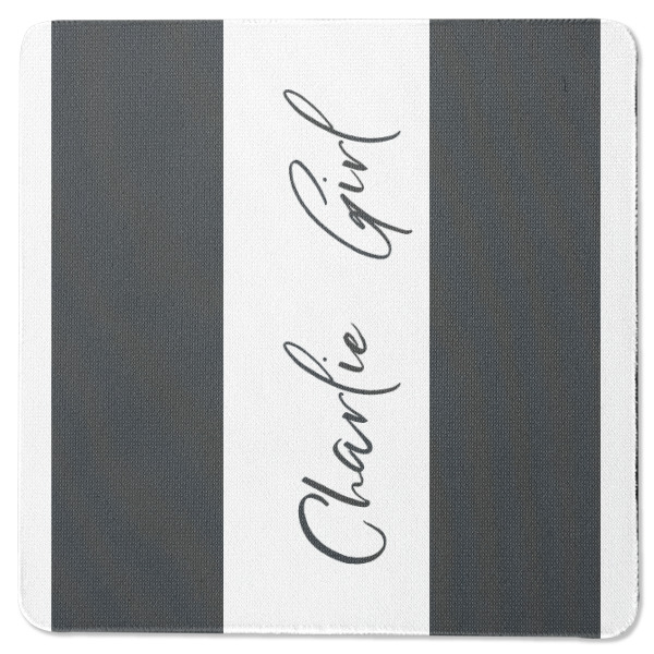 Custom Design - Square Coaster Rubber Back - Single
