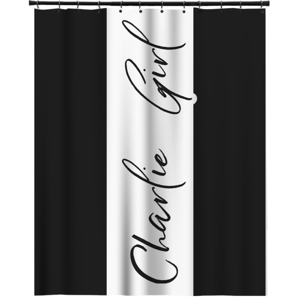 Custom Design Your Own Extra Long Shower Curtain - 70" x 83"