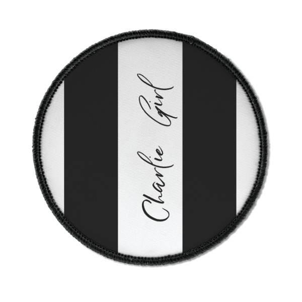 Custom Design - Iron On Patch - Round - Front
