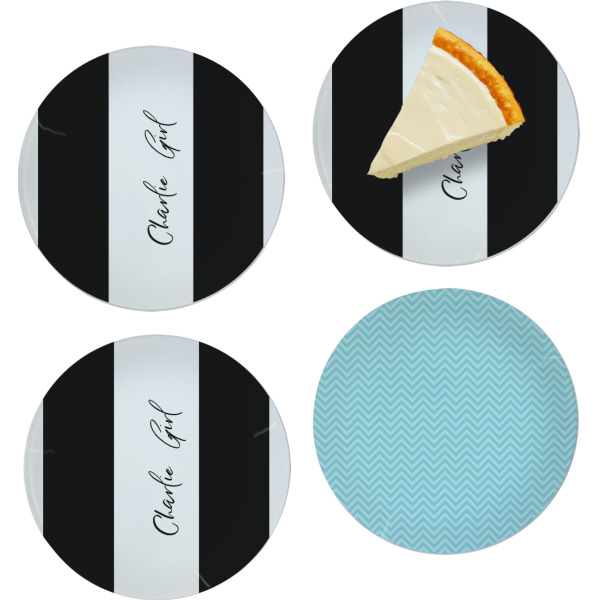 Custom Design - Set of Appetizer / Dessert Plates