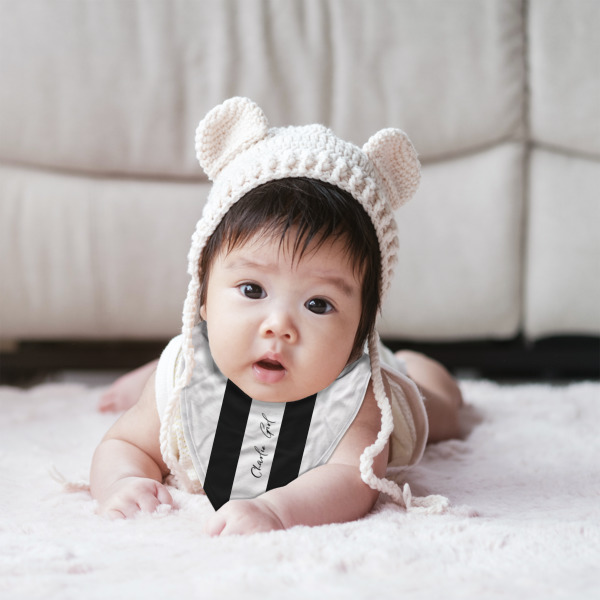 Custom Design - Bandana Bib - (Lifestyle 2 girl)