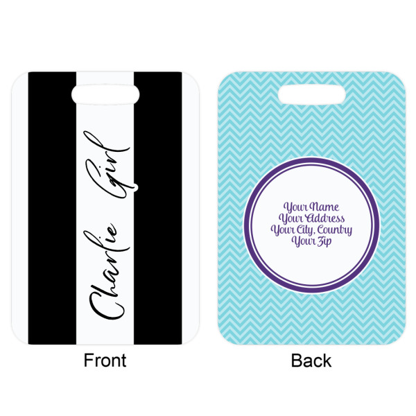 Custom Design - Metal Luggage Tag - Approval