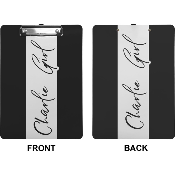 Custom Design - Clipboard (Letter) (Front + Back)