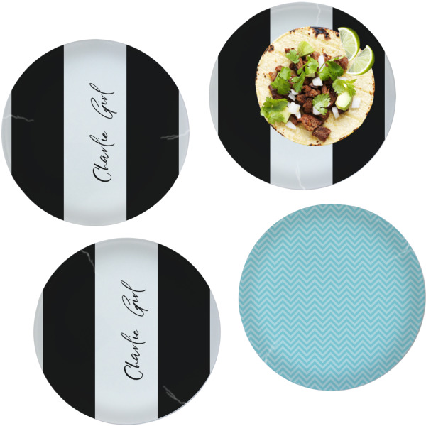 Custom Design - Set of Lunch / Dinner Plates