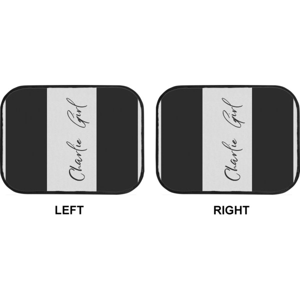 Custom Design - Car Floor Mats (Back Seat) (Approval)
