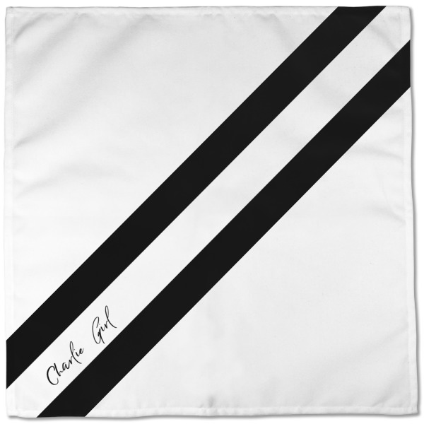 Custom Design - Cloth Napkins - Personalized Dinner (Full Open)