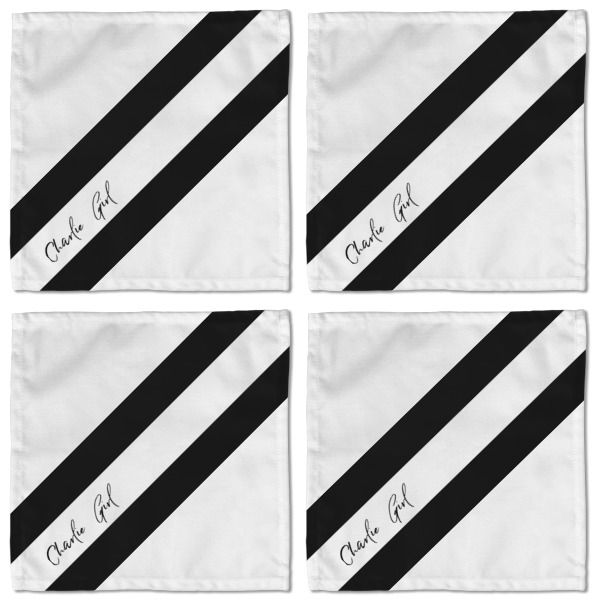 Custom Design - Cloth Napkins - Personalized Lunch (APPROVAL) Set of 4