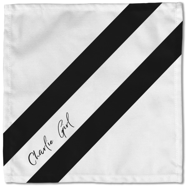 Custom Design - Cloth Napkins - Personalized Lunch (Single Full Open)