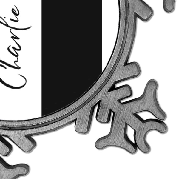 Custom Design - Vintage Snowflake - Detail